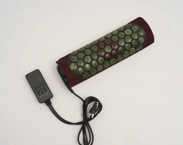 Jade stone mat texture and quality detail